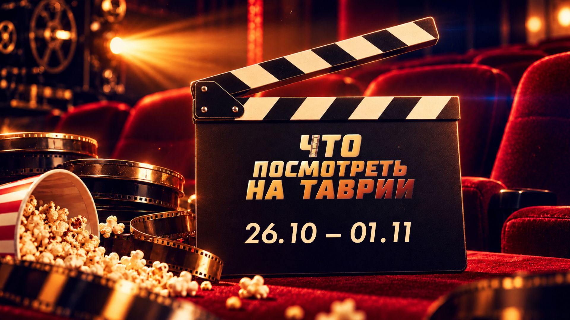 "Что посмотреть на Таврии": гид по кинопрограмме с 26 октября по 1 ноября