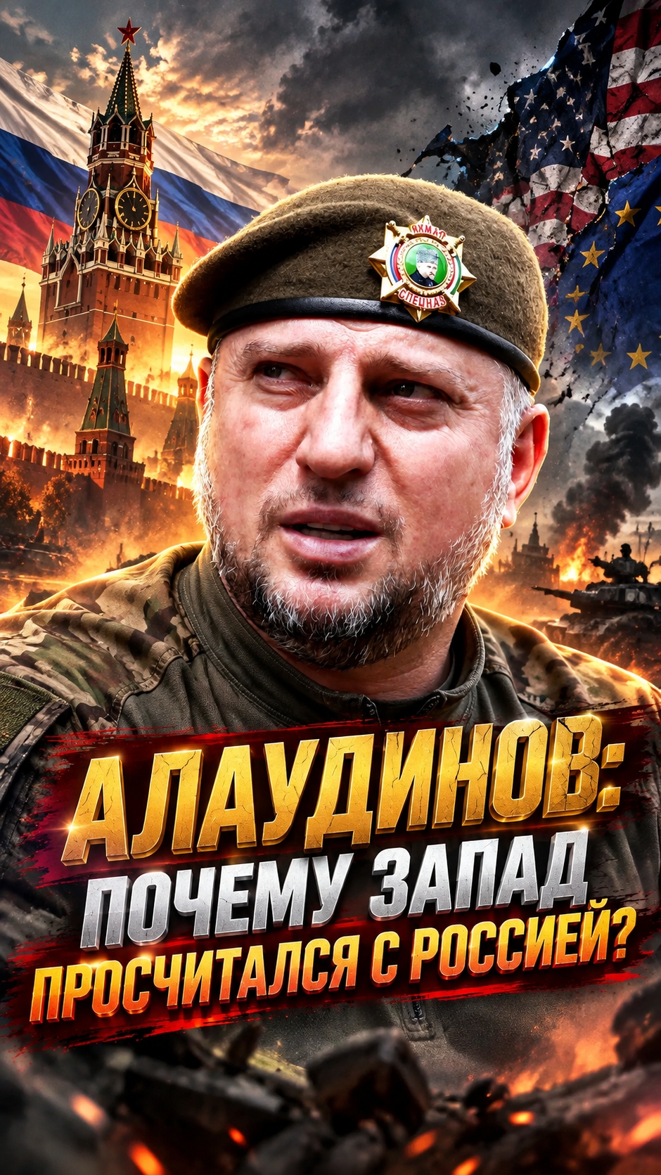 АЛАУДИНОВ: ПОЧЕМУ ЗАПАД ПРОСЧИТАЛСЯ С РОССИЕЙ?
