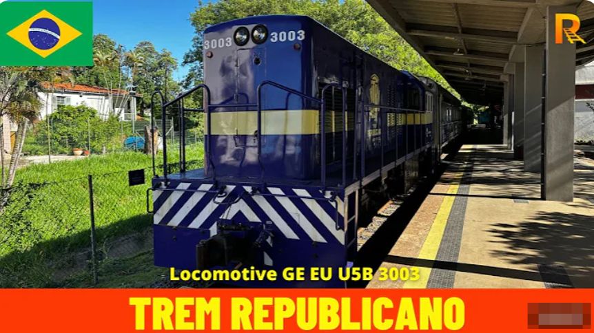 🚂 4К SmartTV ➤ 🌄 Поездка в Салто-Иту, Республика Трим, Бразилия! 🌄