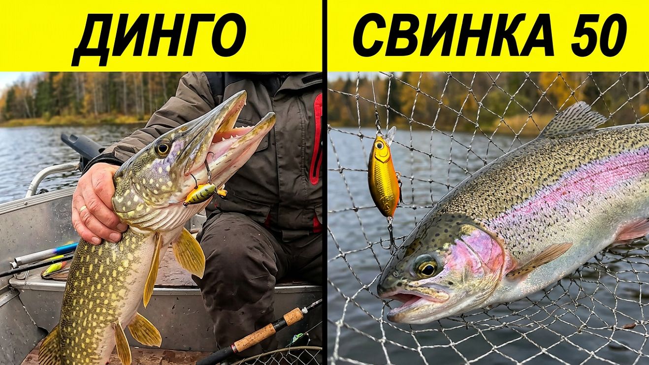 ВЫМУЧИЛ!!! Пассивная щука и осторожная форель на мели.