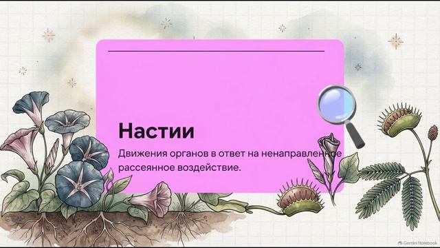Биология 10 класс 35 Движение организмов