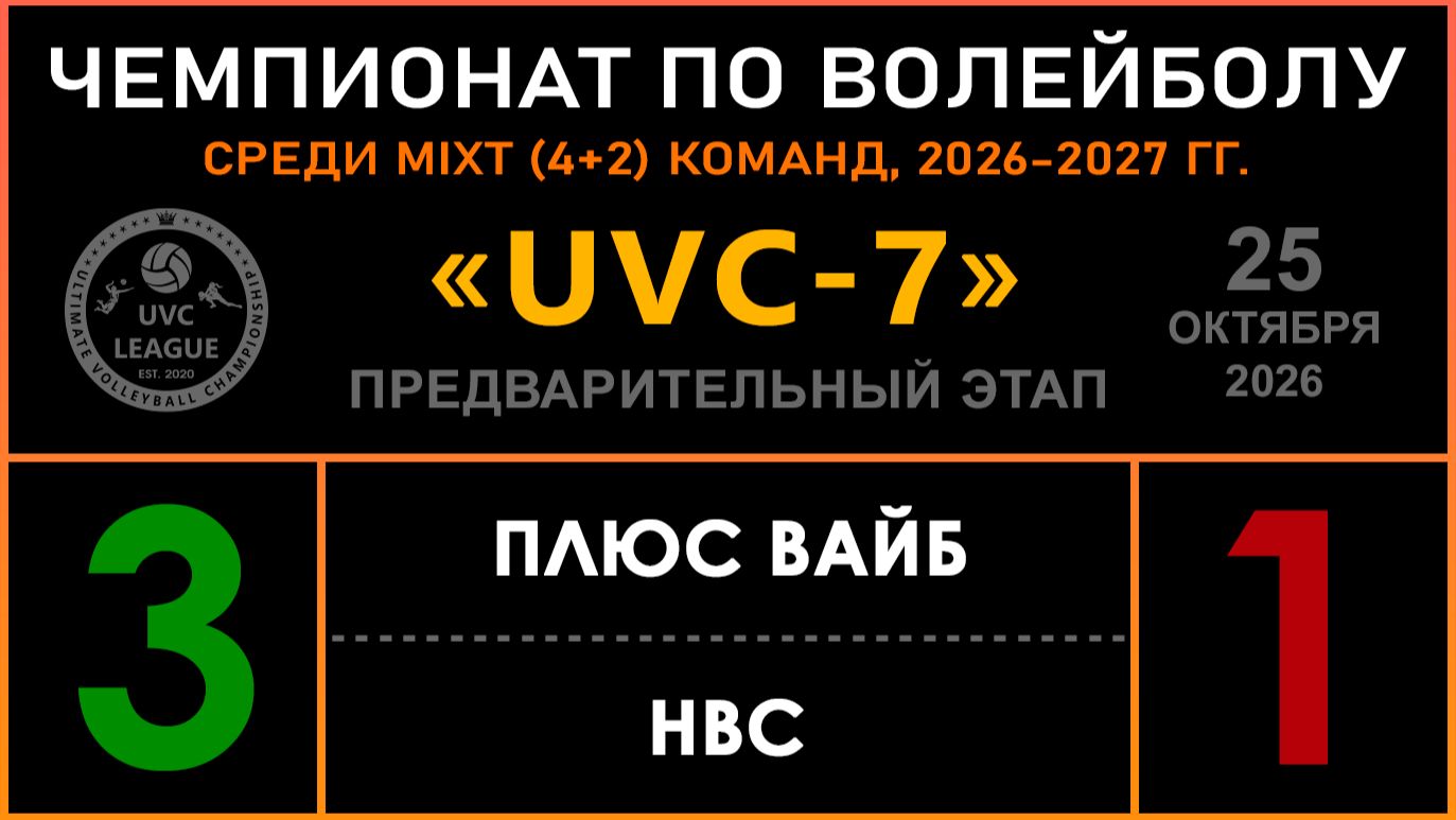 UVC-7 (Mixt Чемпионат, 2026 - 2027)