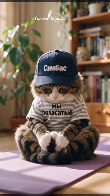Полосатый спортсмен!)