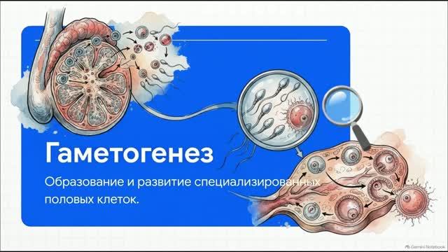 Биология 10 класс 44 Гаметогенез Образование и развитие половых клеток