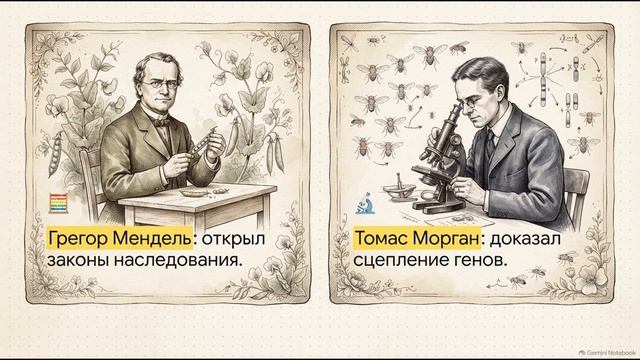Биология 10 класс 48 История становления и развития генетики как науки