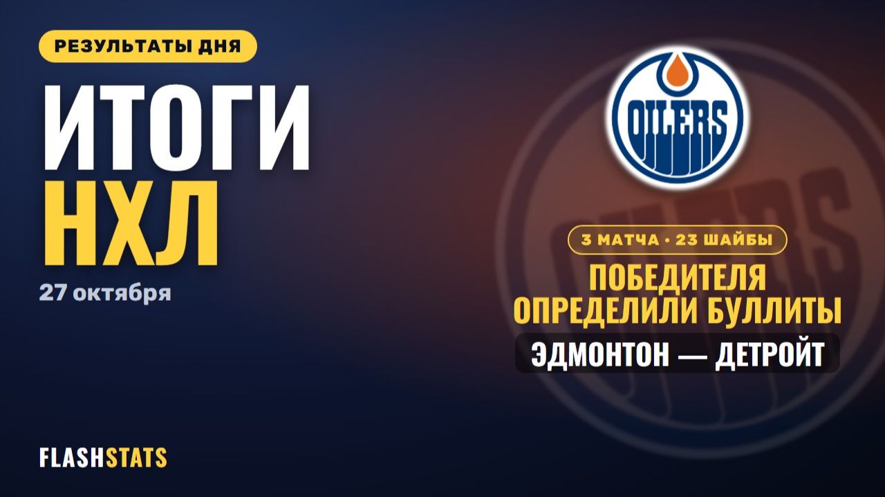 Итоги дня НХЛ и КХЛ — все результаты