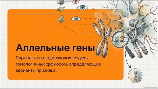 Биология 10 класс 49 Основные понятия и символы генетики