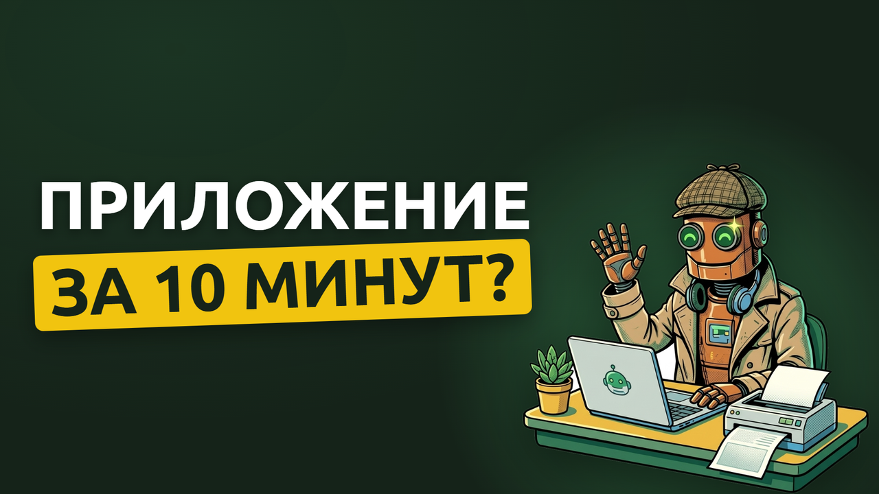 Вайбкодим приложение с нуля