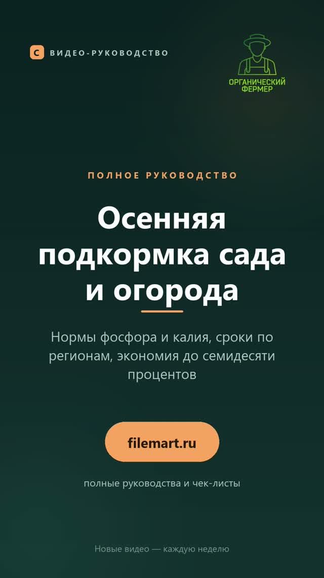 Сад и огород