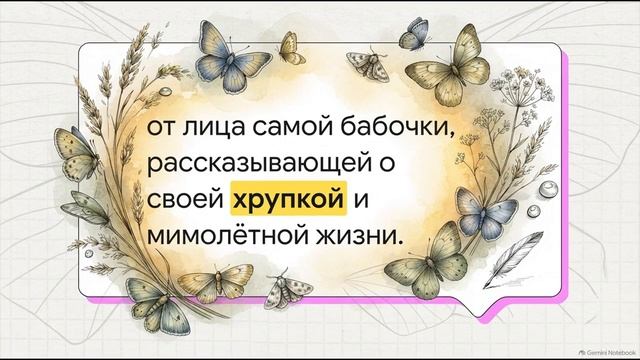 Литературное чтение 4 класс Весенний дождь и Бабочка