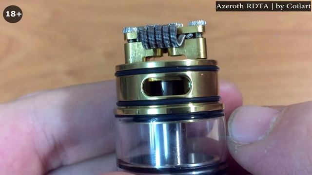 AZEROTH RDTA by COILART | Вкус, навал, оринги!!! смотреть онлайн