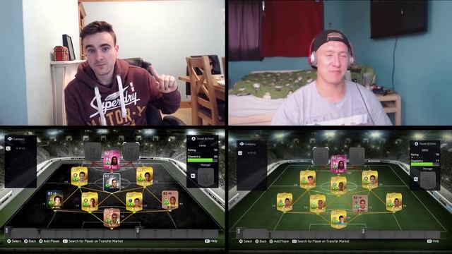 REAL LIFE FOOTBALL SQUAD BUILDER SHOWDOWN!!! PINK RONALDINHO!!! Fifa 15 Squad Builder Duel смотреть онлайн