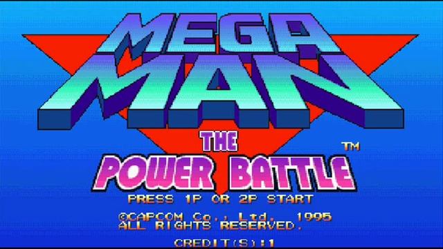 Mega Man: The Power Battle (CPS1) - Wily Boss (Yellow Devil / Pumpking) смотреть онлайн