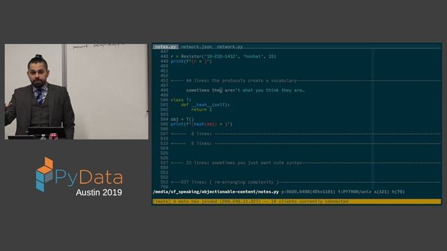 James Powell: Objectionable Content | PyData Austin 2019 смотреть онлайн