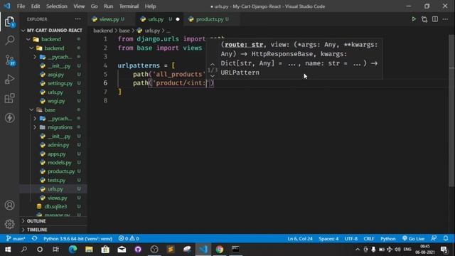 Making an API for fetching Data | Django React Series | PT - 13 смотреть онлайн