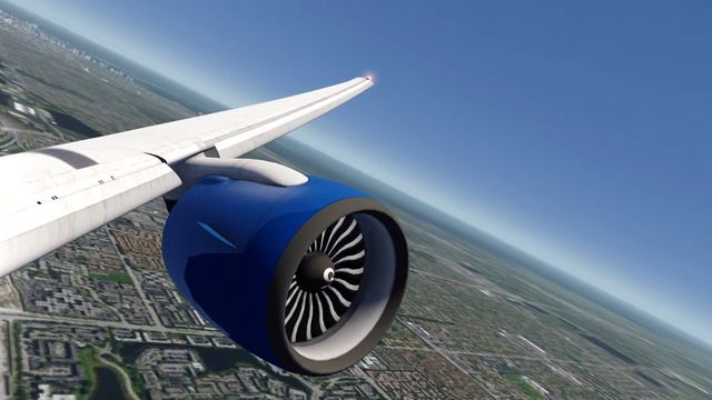 Aerofly FS 2021 Boeing 777-300ER take off Miami international airport UNITED airline смотреть онлайн