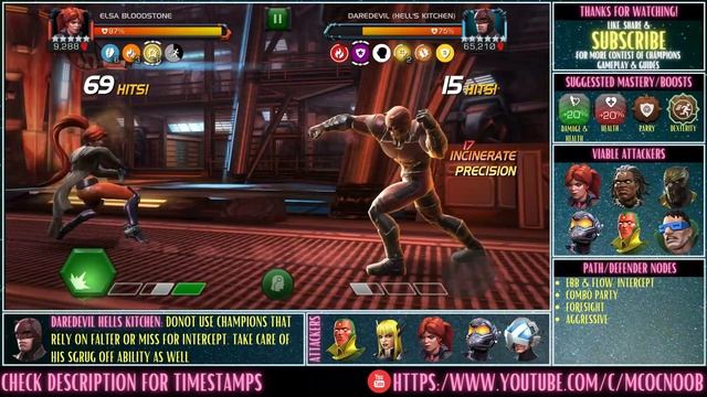 MCOC: Act 7.2.2 - Ebb and Flow: Intercept & Combo Party- (Book 2, Act 1.2) - Tips/Guides- No Revive смотреть онлайн
