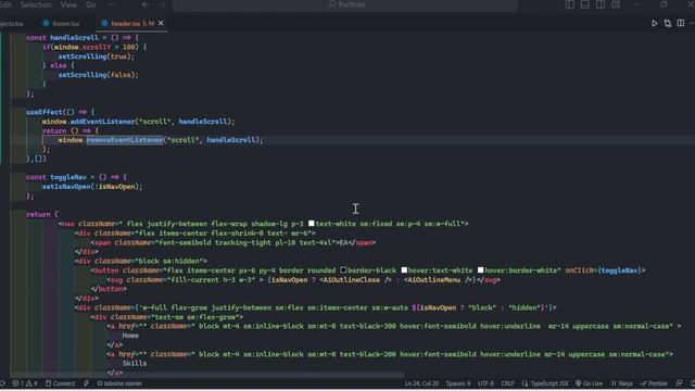 Portafolio Website con React JS & Tailwind CSS #1 | Footer and Navbar #reactjs #responsivewebsite смотреть онлайн