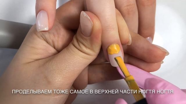 Дизайн "Брызги" "Перепелиное яйцо" Маникюр Гель-лак смотреть онлайн