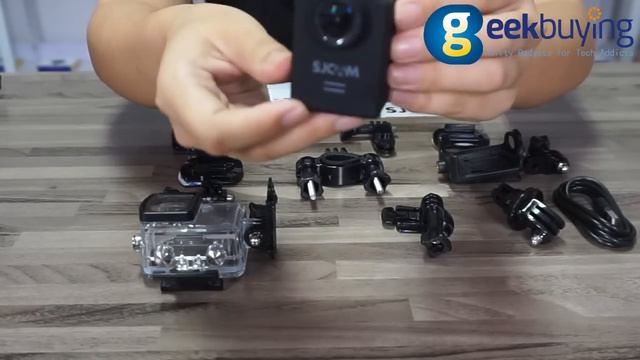 SJCAM M20 Unboxing & Size Comparison with YI Action Cameras / SJ5000 смотреть онлайн
