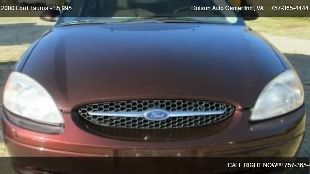2000 Ford Taurus SEL - for sale in Carrollton, VA 23314 смотреть онлайн