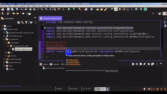 01 Creating first Spring Framework Web Applicatiion смотреть онлайн