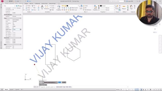 How to create watermarks in AutoCAD using text (Part 23) [Hindi] смотреть онлайн