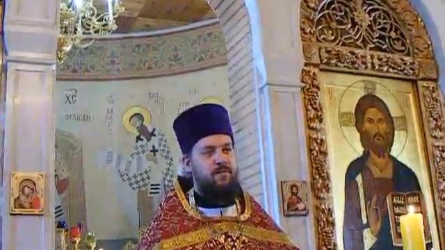 Великий Четверг. Установление Таинства Причастия.Тайная вечеря. смотреть онлайн