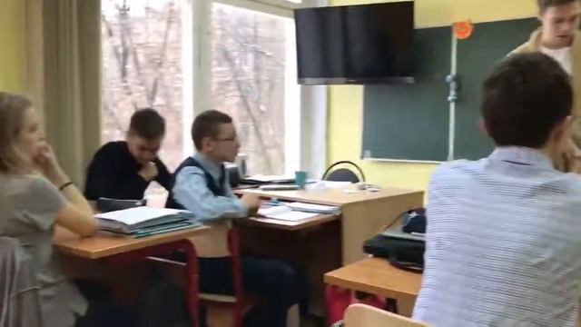 Урок английского с носителем языка в Татьянинской школе смотреть онлайн