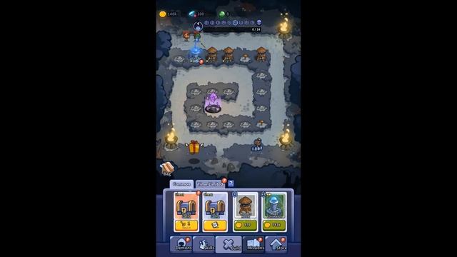 Gameplay Idle Defense Dark Forest Level 4 смотреть онлайн