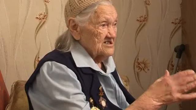Ветеран Великой Отечественной войны Мария Иванютина. Апрель 2012 год. смотреть онлайн