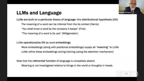 Language, Knowledge, and LLMs in the Context of Biomedical Data Science Education