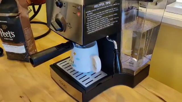 Gevi Espresso Machines 15 Bar Fast Heating Cappuccino Coffee Maker Review, Sooooo delicious смотреть онлайн