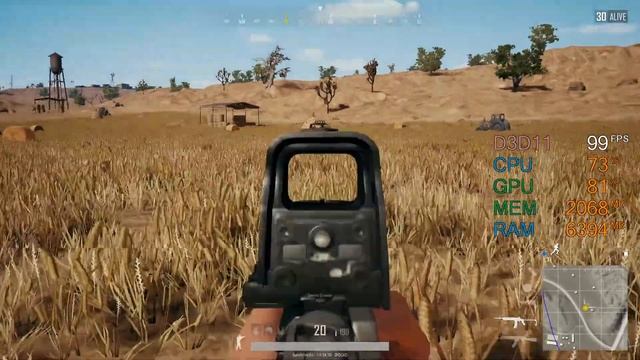 GeForce GTX 1060 6GB -- Intel Pentium Gold G5400 -- PUBG FPS Test Miramar Very Low смотреть онлайн