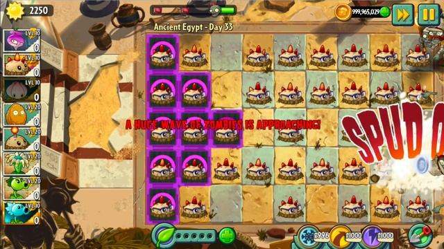 Plants vs Zombies 2 Super Power of Instant Kill Plants vs Hard Zombies - Machined and Gargantuars смотреть онлайн