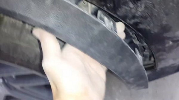 Как снять задний бампер Mercedes GLE