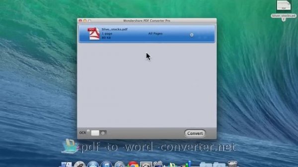 [Mac PDF to XLS Converter]: How to Convert PDF to XLS Excel Files on Mac OS X