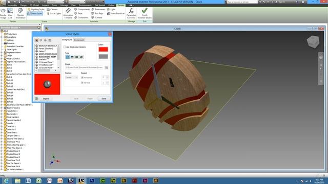 Autodesk Inventor 2013 - How To Make A Render