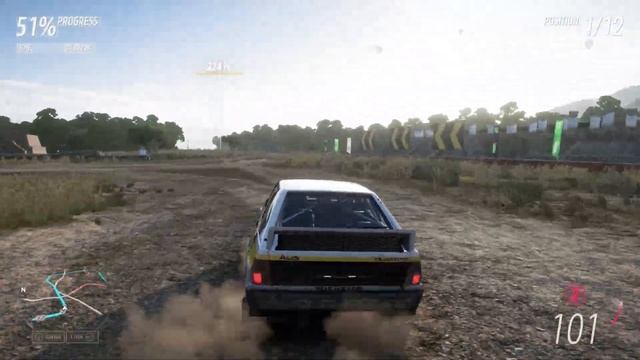 Forza Horizon 5 - Audi Sport Quattro 1983 (S1 Class The Titan) смотреть онлайн
