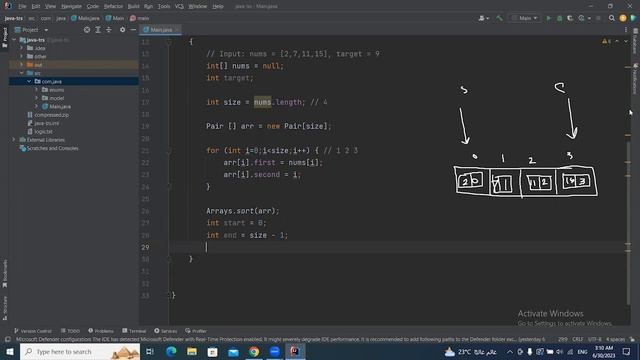 Two Sum (java) смотреть онлайн