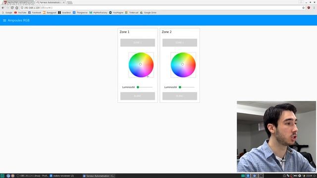 Domotique Ép8 | Contrôle de lumières RGB WiFi avec Node-RED смотреть онлайн