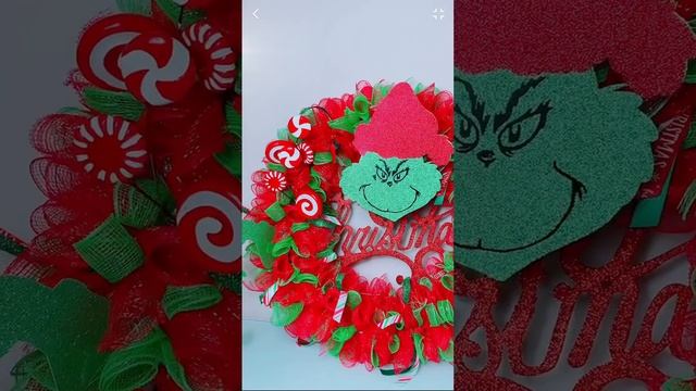 DIY GRINCH WREATH#diy #dollartree #christmasdecor #wreathdiy #wreathmaking #christmasdiy #diycrafts смотреть онлайн