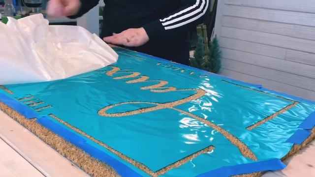 How to make these custom doormats! смотреть онлайн
