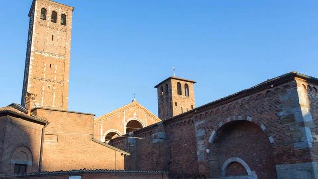 BASILICA DI SANT'AMBROGIO - ITALY, MILAN смотреть онлайн