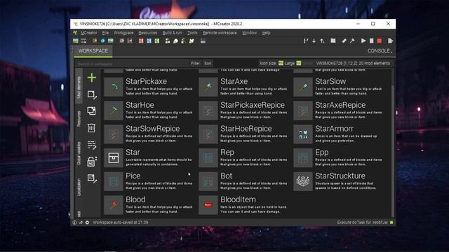 КАК СДЕЛАТЬ СВОЙ МОД ДЛЯ МАЙНКРАФТ| КАК ЗА 5 МИНУТ СДЕЛАТЬ СВОЙ МОД 1.12.2-1.17.1 смотреть онлайн