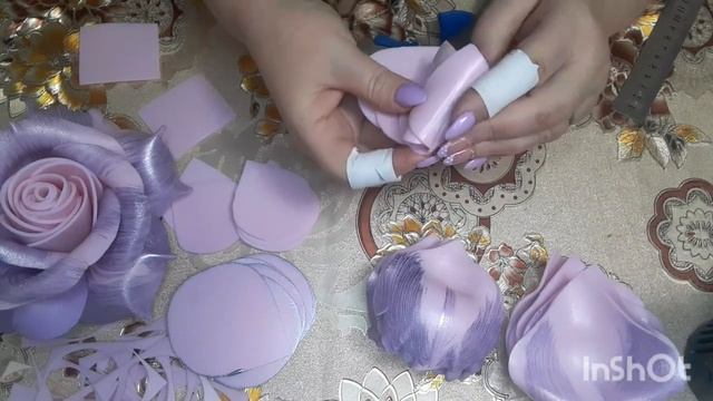 Мк ,,Куст роз""(из изолона) смотреть онлайн