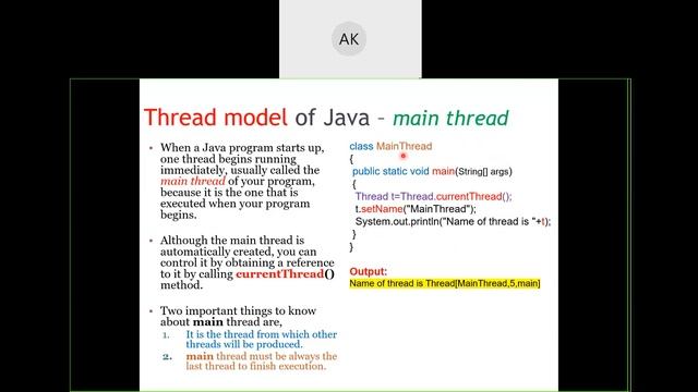 Internet Technologies Java Multi Threaded Programming Exception handling Packaging Part 2 смотреть онлайн