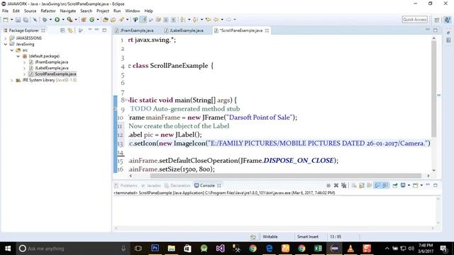 JAVA SWING GUI TUTORIAL 3 JSCROLLPANE YOUTUBE смотреть онлайн