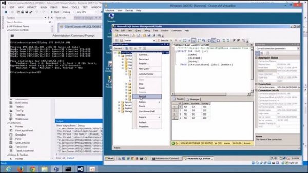 How to Connect MS SQL Server 2008 R2 with IP Address (VB .Net)