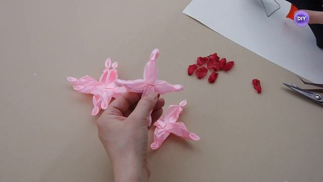 Милая КЛЯКСА или Канзаши Морская ЗВЕЗДА. Новый Мастер-Класс. Рукоделие. Сделай Сам. DIY смотреть онлайн